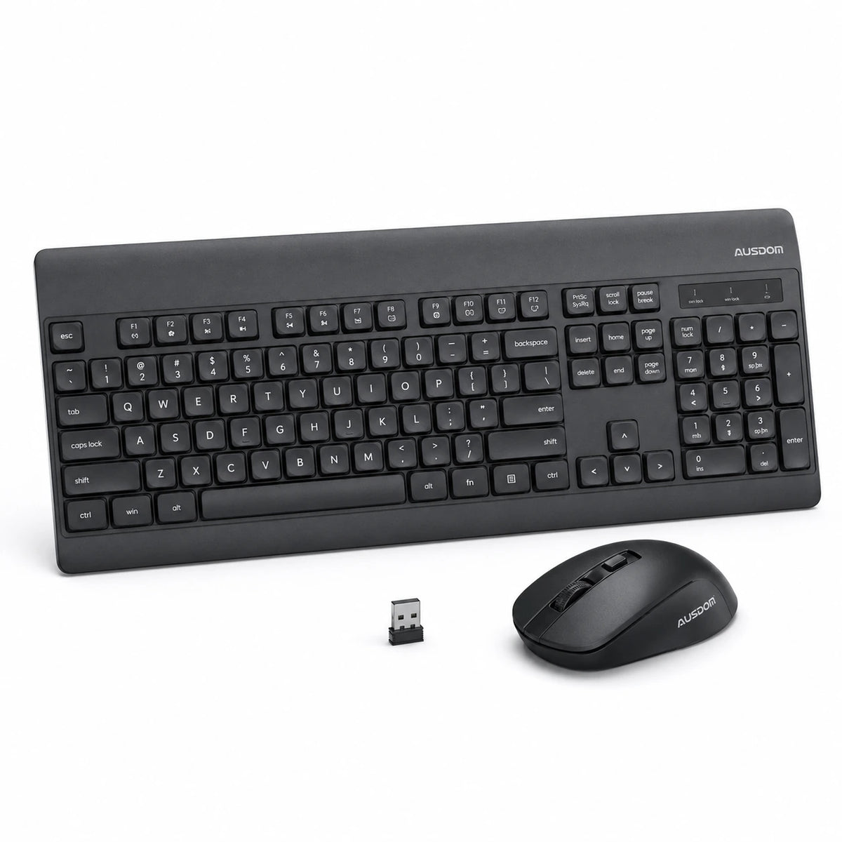 AUSDOM KAM300 wireless keyboard and mouse combo