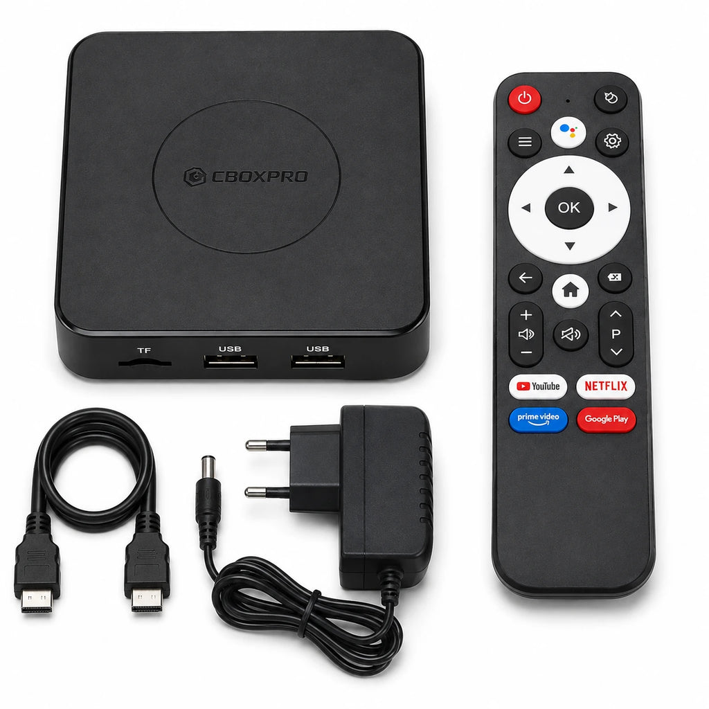 CBOXPRO C1000PRO Android TV Box with Android 15.1 4GB RAM and 32GB ROM