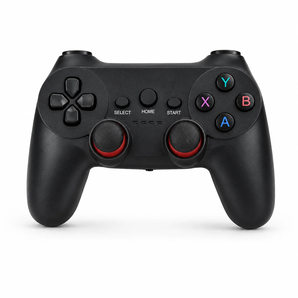 CM-019D dual wireless gamepad controllers front view