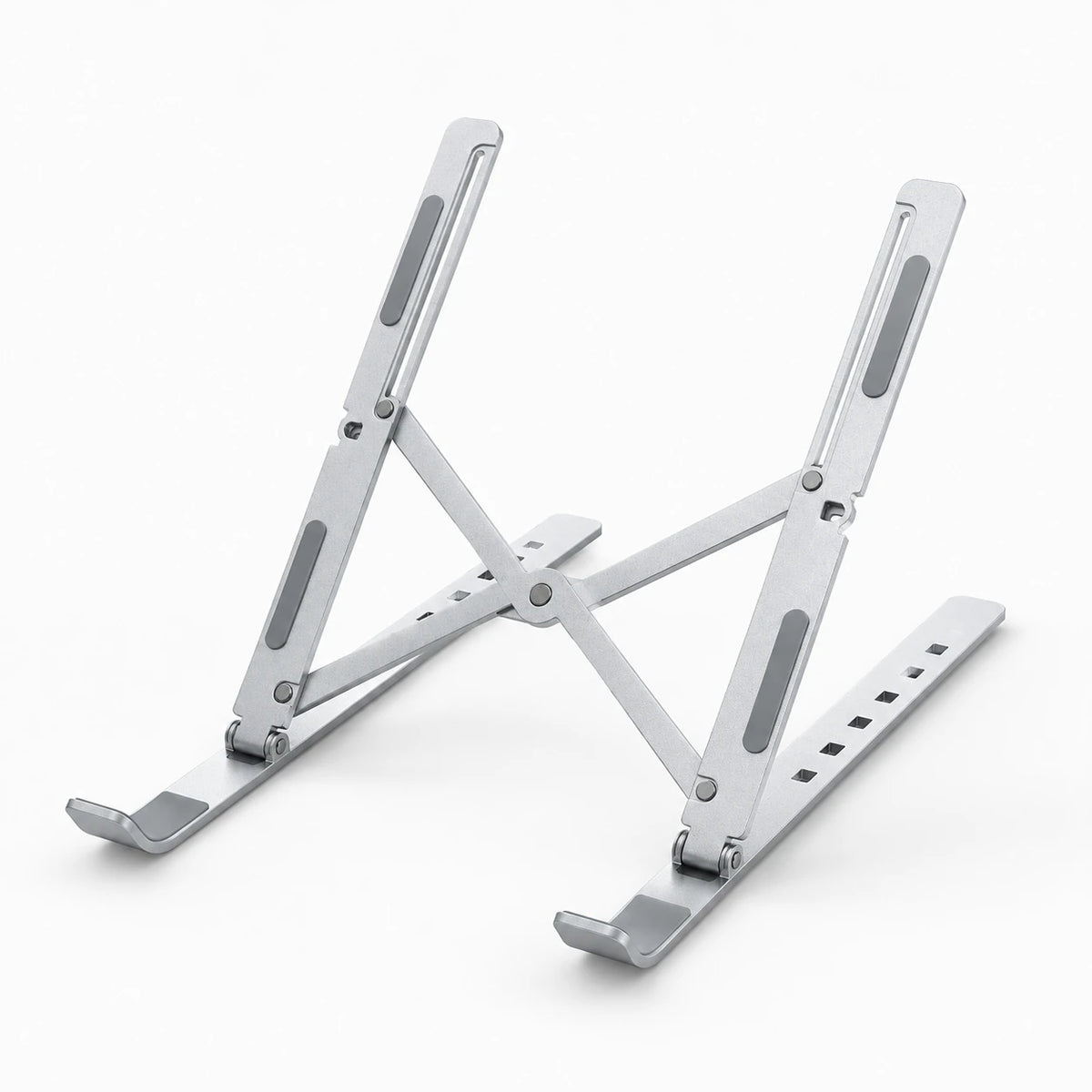 Creative folding laptop stand with 7-level height adjustment