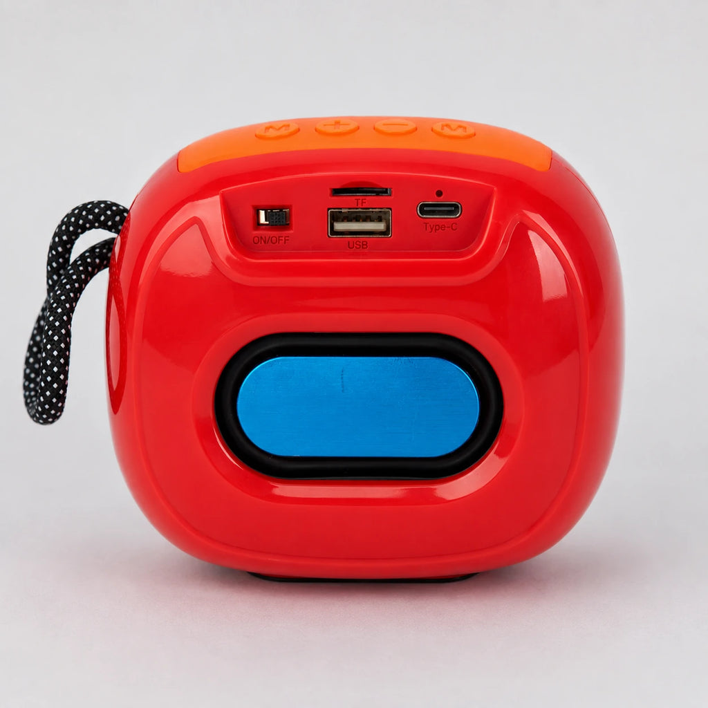 DV-1008 wireless speaker Type-C charging port USB port and TF card slot