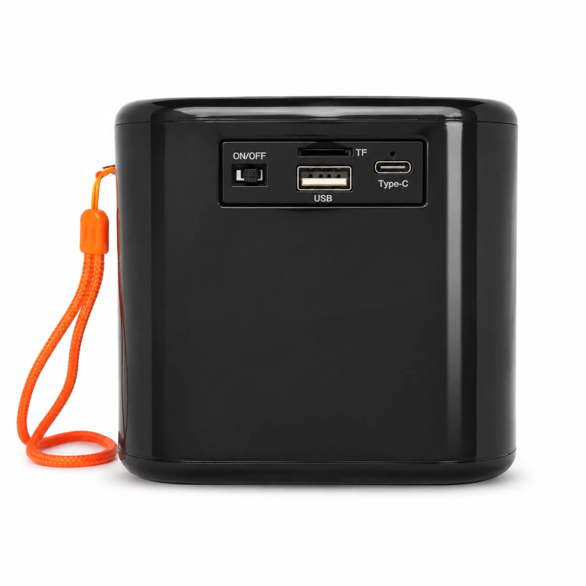 DV-1018 speaker Type-C charging port USB port and TF card slot