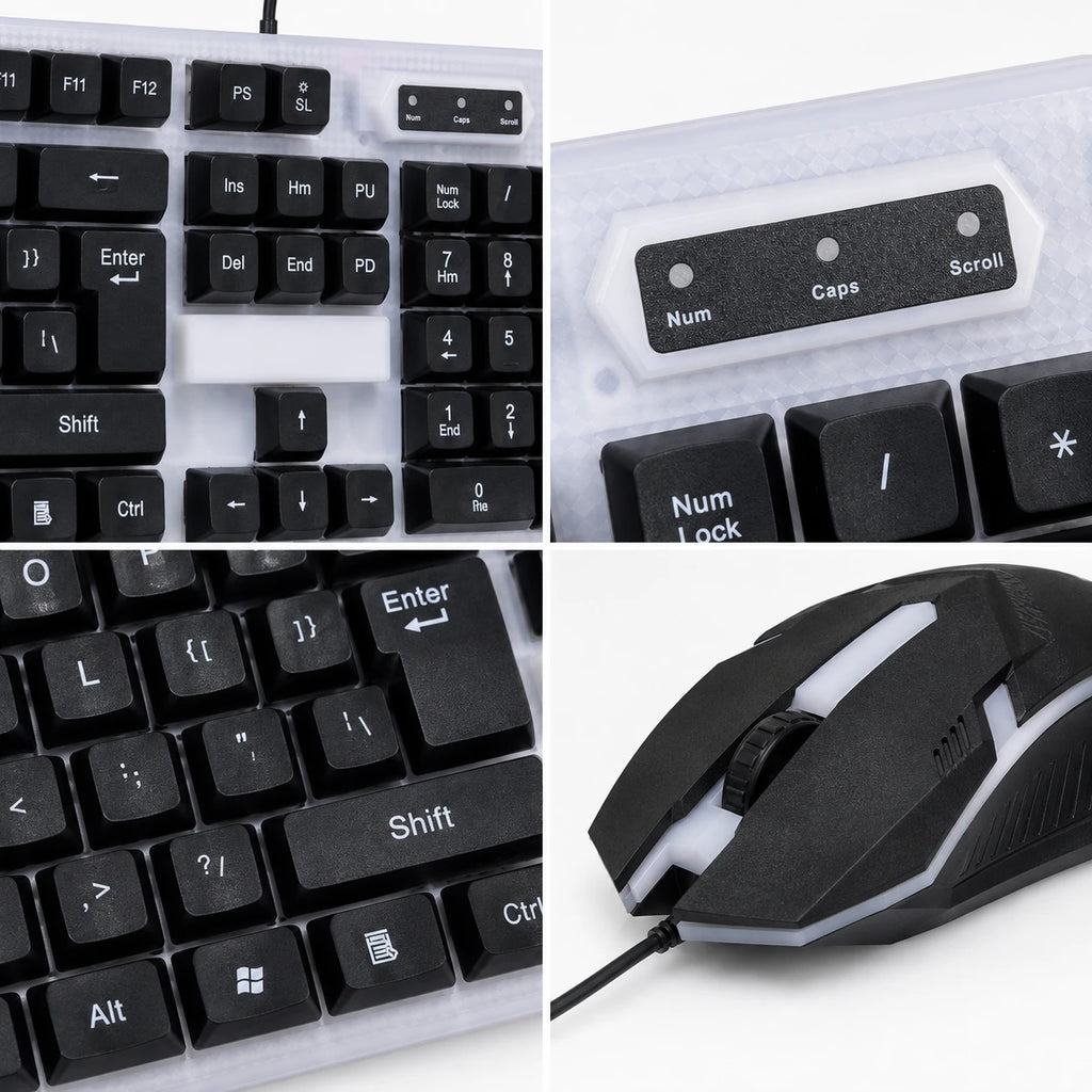 F83 1000 DPI optical wired mouse with scroll wheel