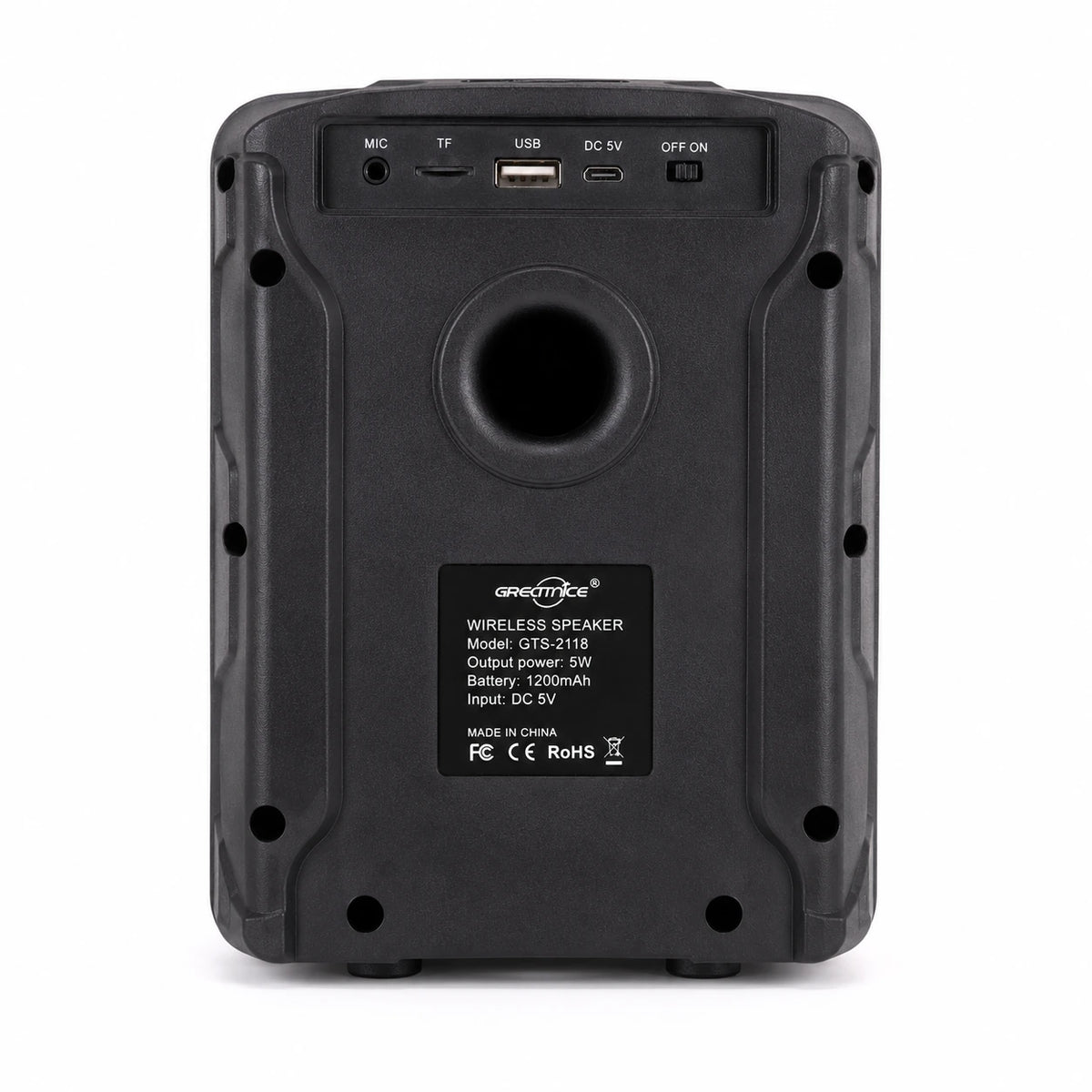 GTS-2118 karaoke speaker with USB and TF card support