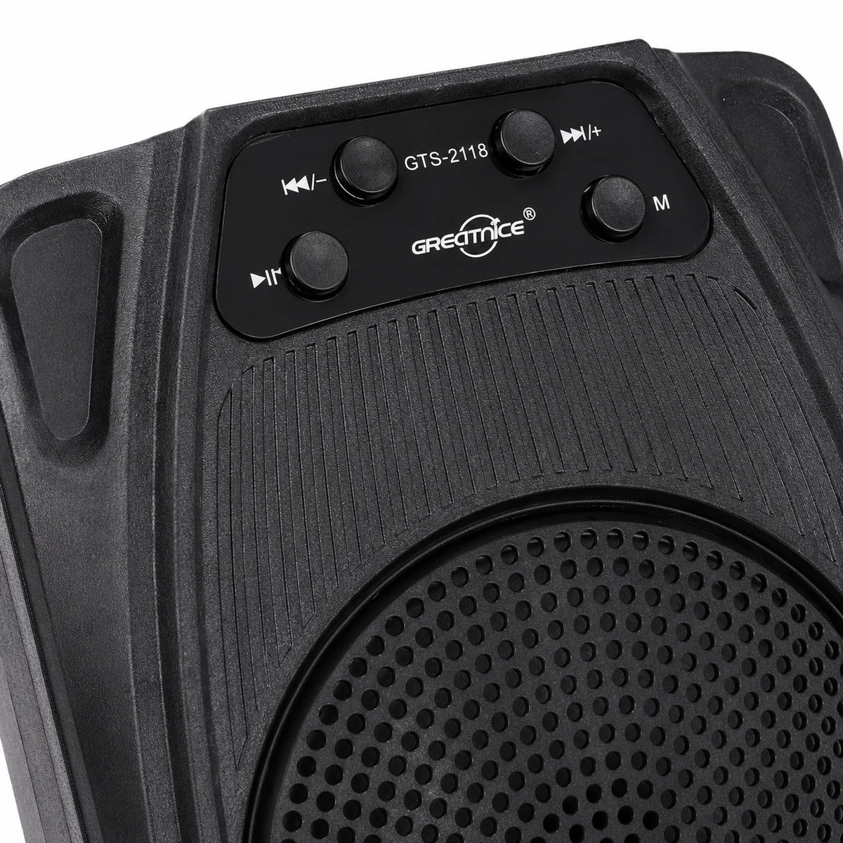 GTS-2118 Karaoke Speaker – 5W Portable Speaker with Wireless Mic