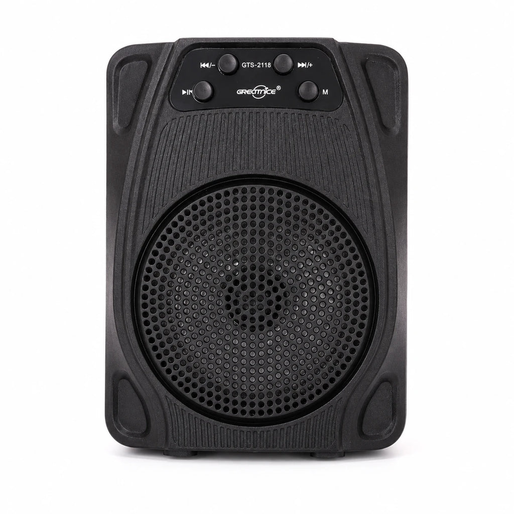 GTS-2118 portable karaoke speaker with 4-inch speaker