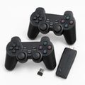 Game Stick Lite 4K retro gaming console with two wireless controllers