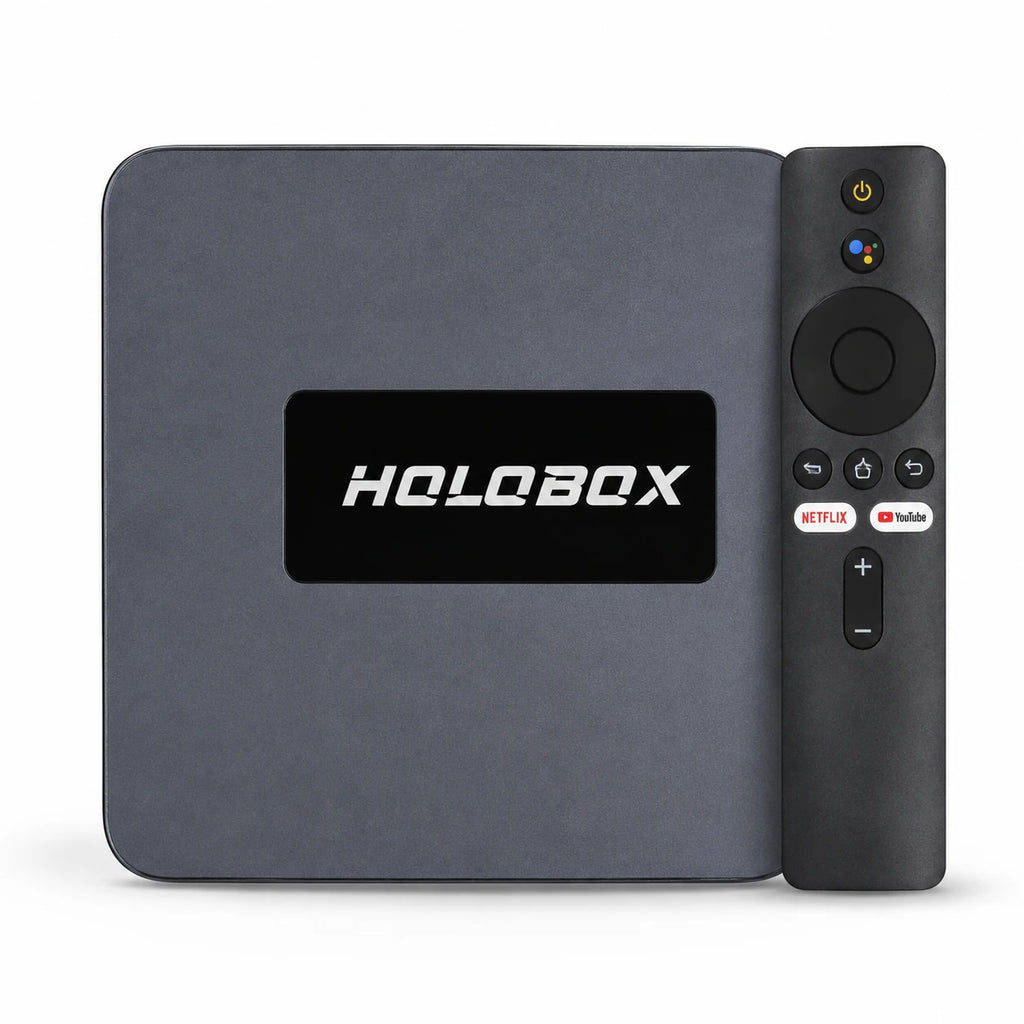 Holobox Android TV Box with Google TV and 10K Ultra HD support