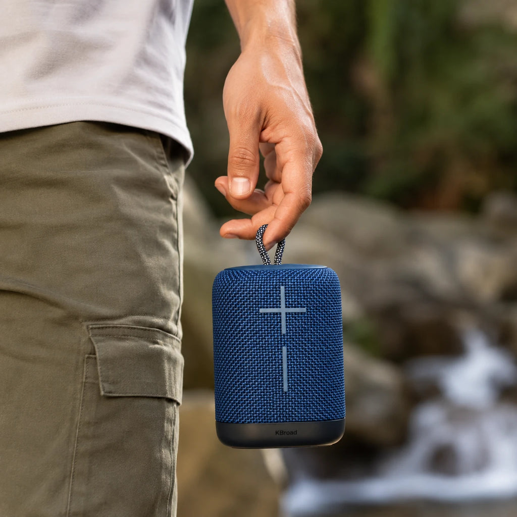 KBroad KTS-1828 portable wireless speaker with RGB light-up design