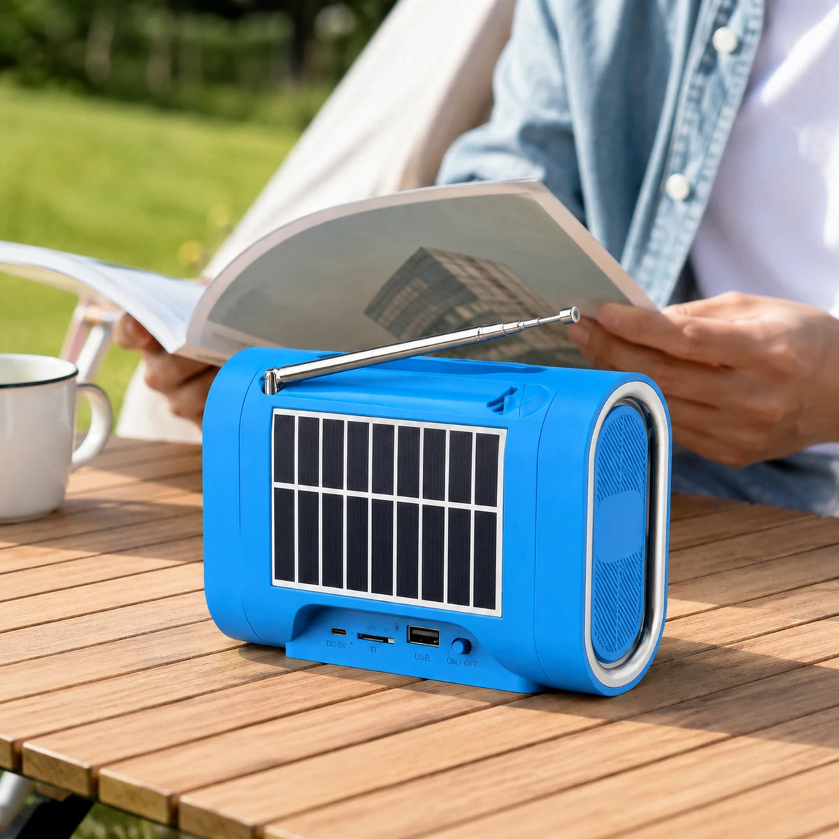 KTS-1636 portable wireless speaker for music anywhere and anytime