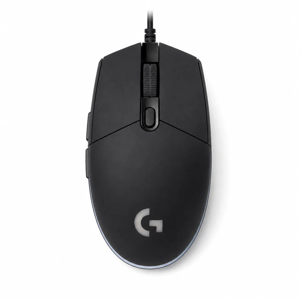 Logitech G102 LIGHTSYNC gaming mouse front view