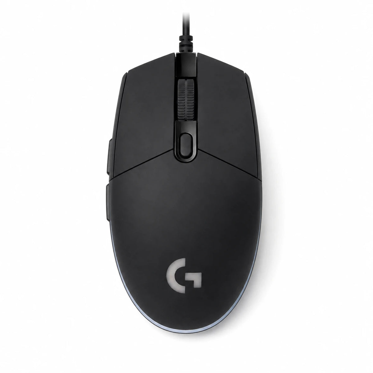 Logitech G102 LIGHTSYNC gaming mouse front view