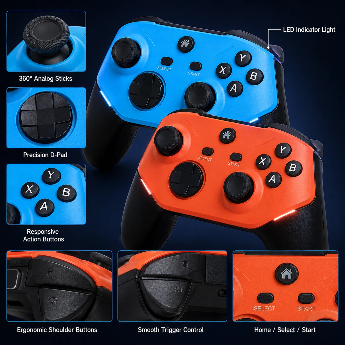 M66 Mini Arcade Game Console – 4K Ultra HD, 2 Wireless Controllers