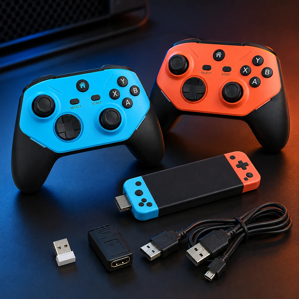 M66 Mini Arcade Game Console – 4K Ultra HD, 2 Wireless Controllers