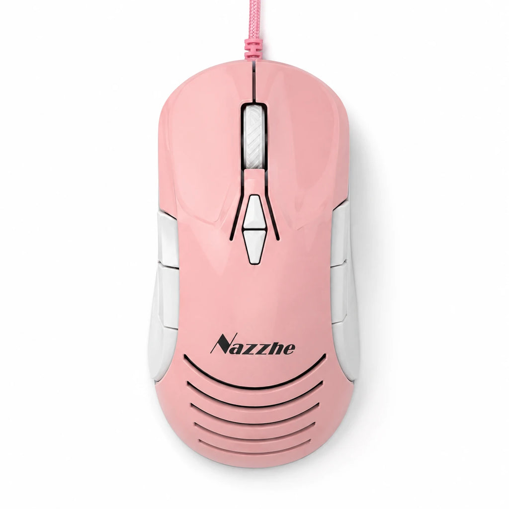 Nazzhe N903 Wired Gaming Mouse – 7 Buttons, Braided USB Cable