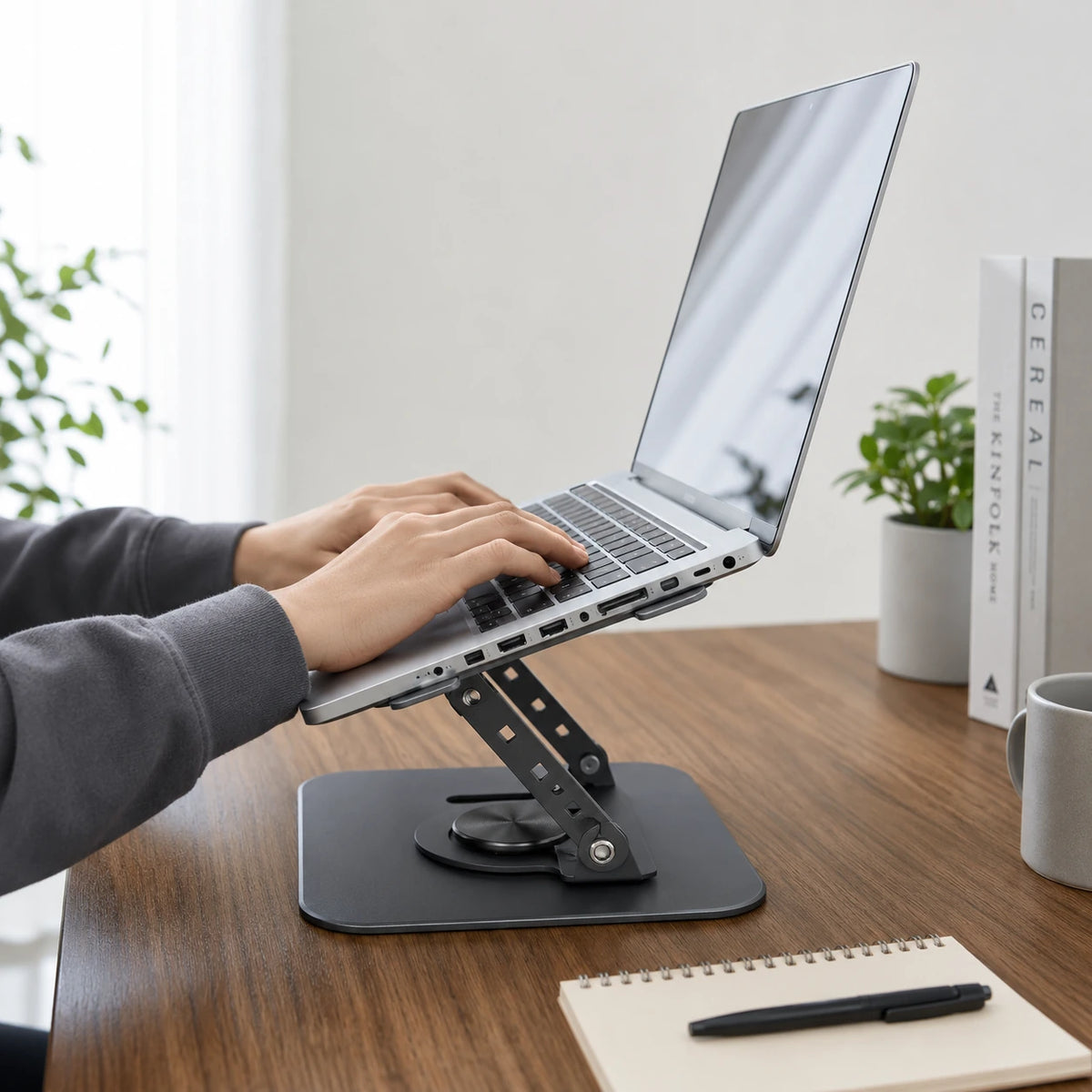SG-19 laptop tablet stand hollow heat dissipation design