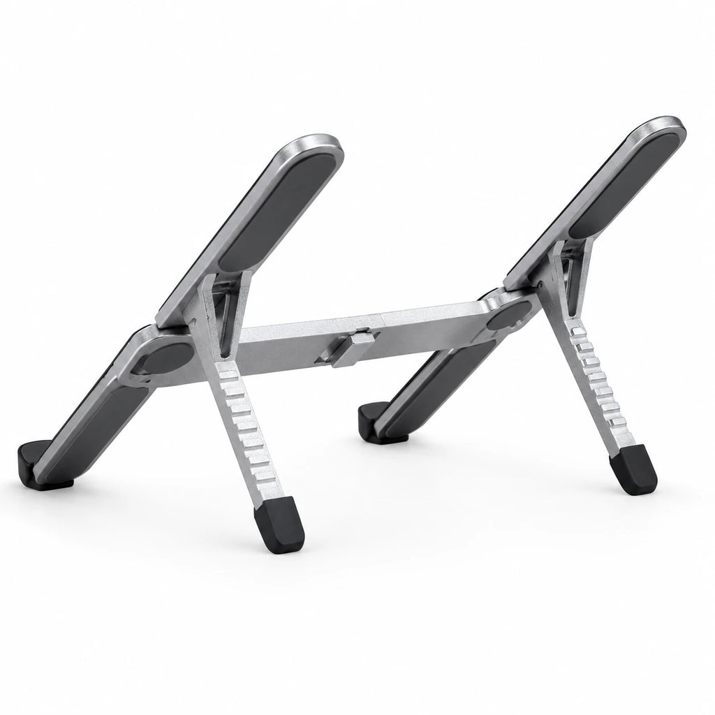 SG-27 laptop tablet stand side view with adjustable dimensions