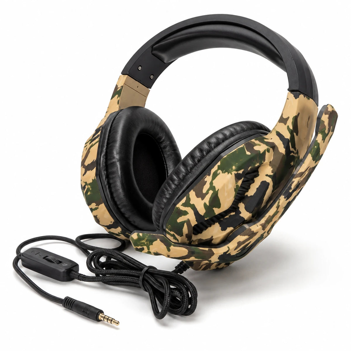 TUCCI A1 Army Headphone 3.5mm connector and 1.4m cable