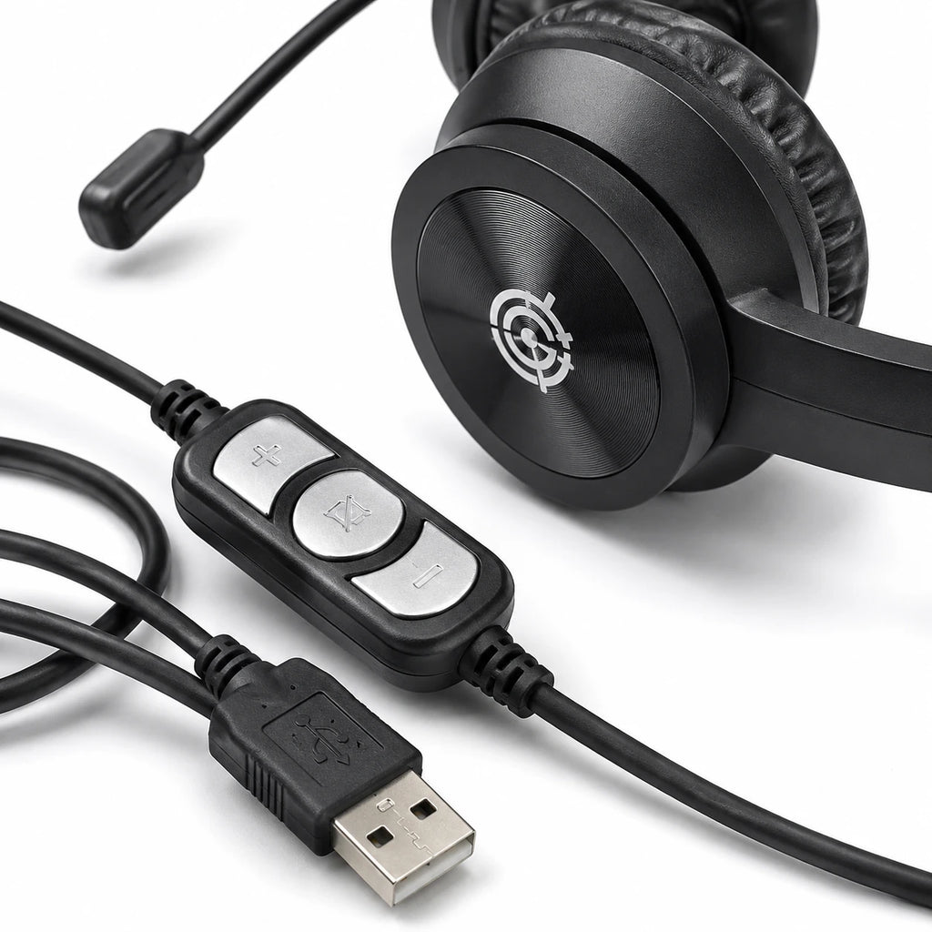 TUCCI Q5 USB headphone inline control and microphone
