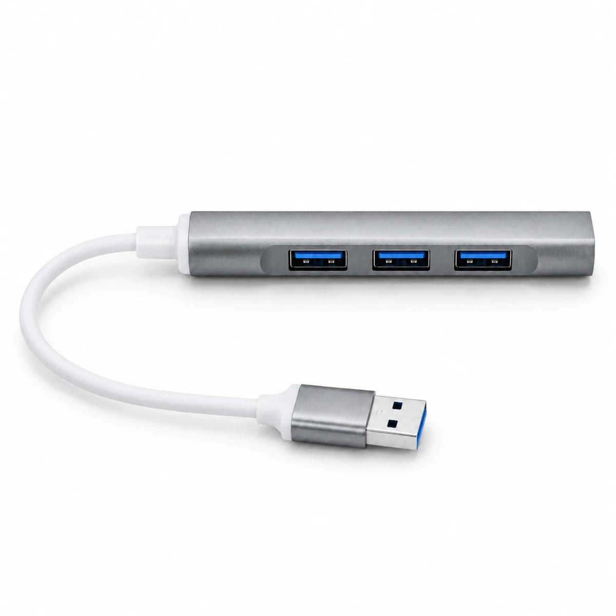 USB 3.0 4-Port Hub – 5Gbps High-Speed Data Transfer & Aluminum Body