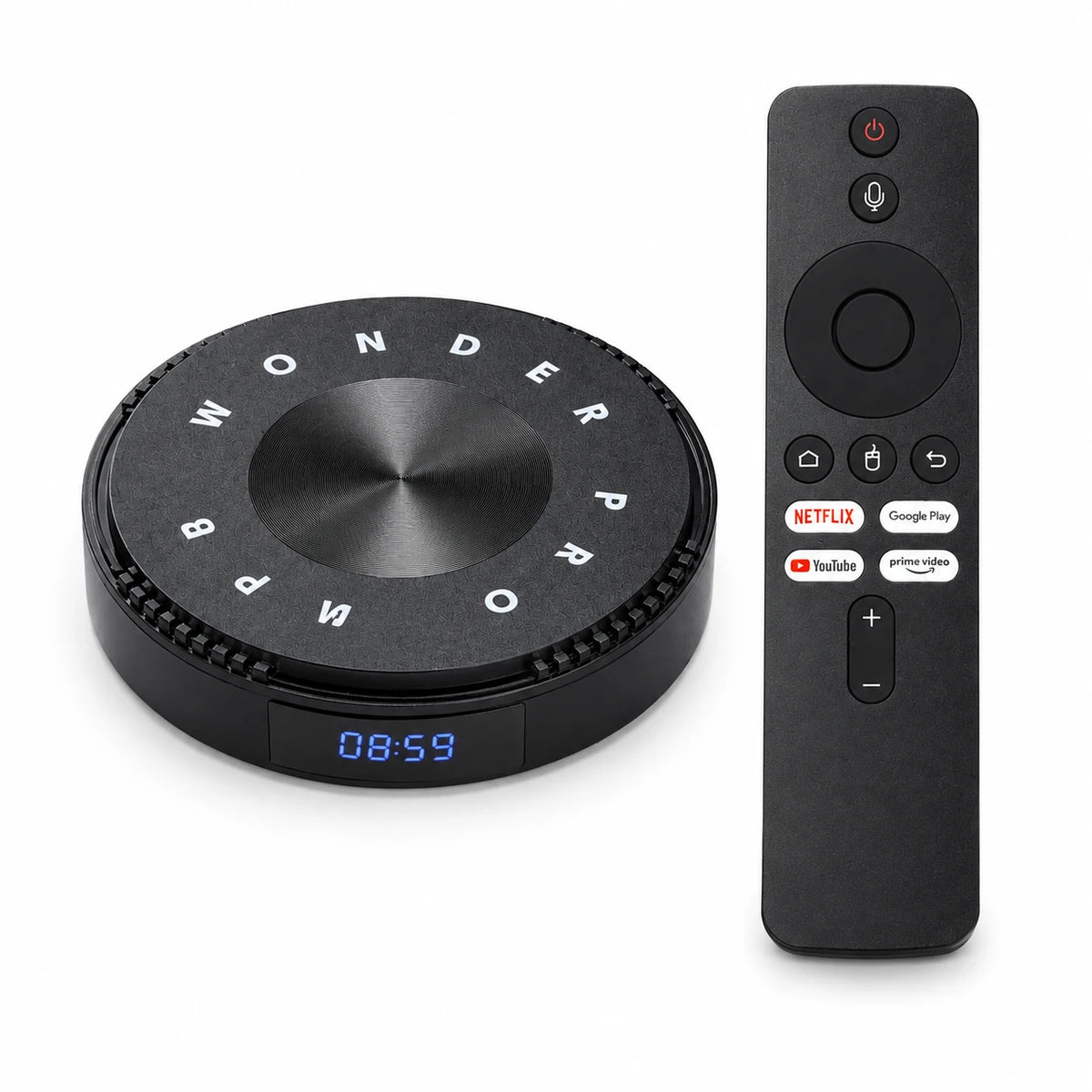 WONDER PRO WP5 Android TV Box front view