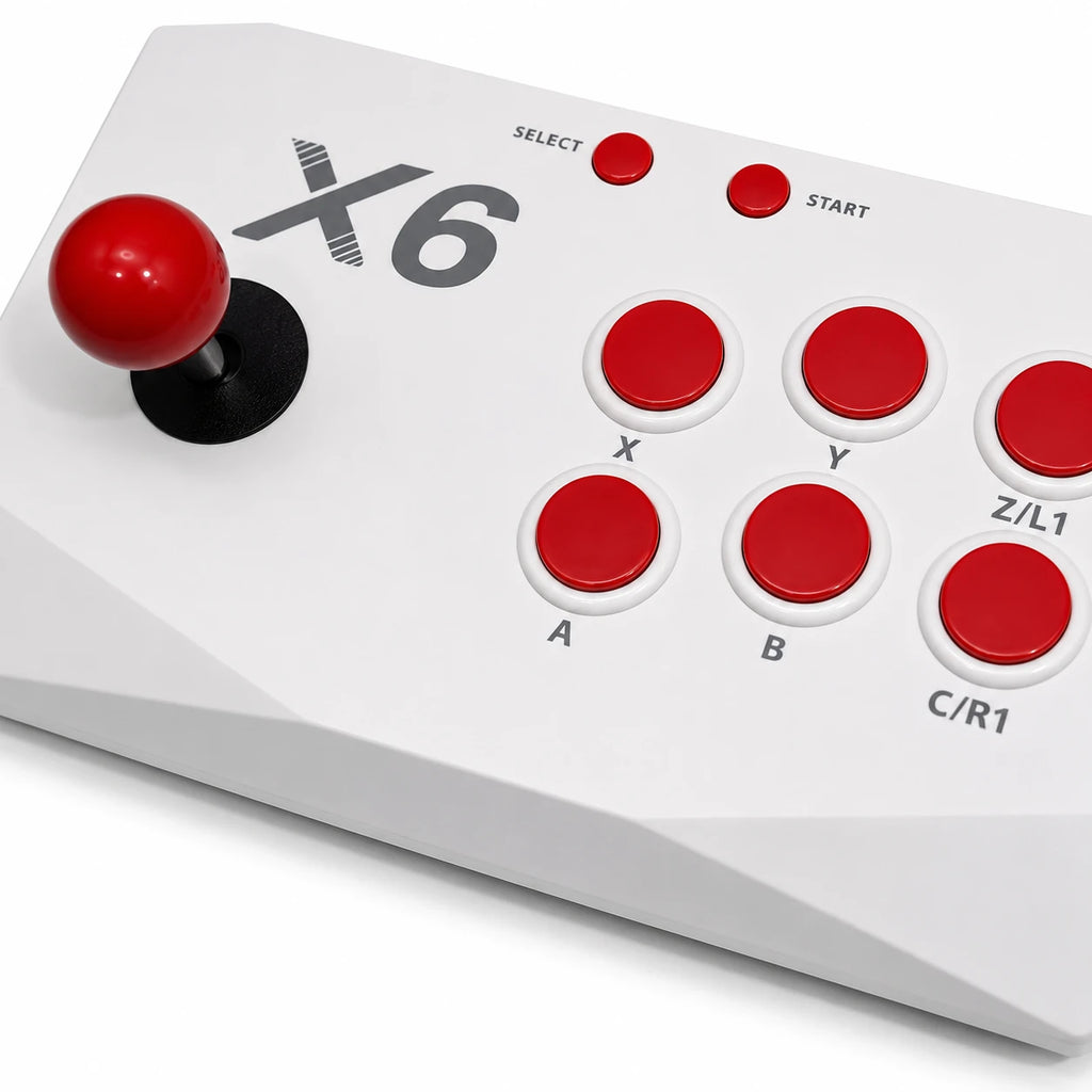 X6 wireless game controller Close up