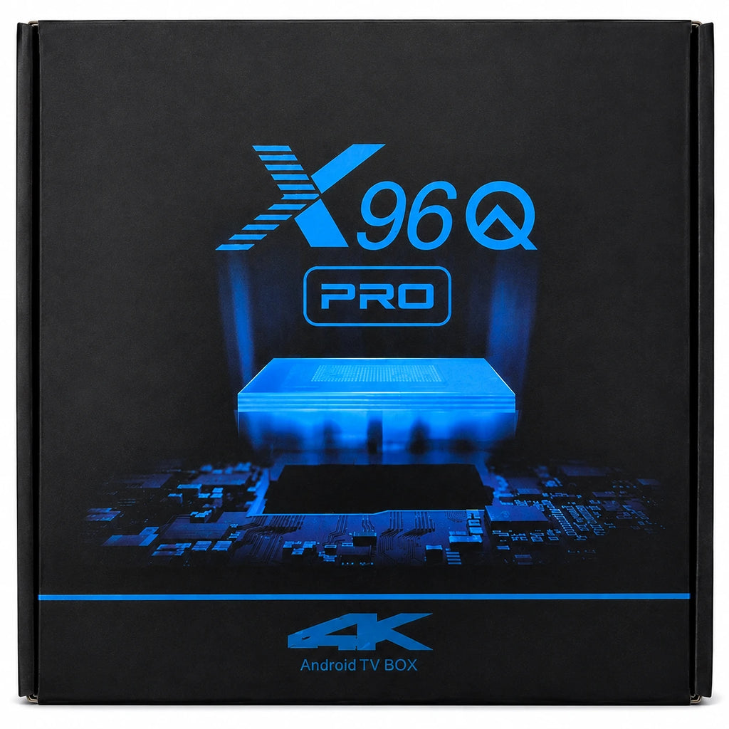 X96Q Pro Android TV Box remote control for Android TV navigation