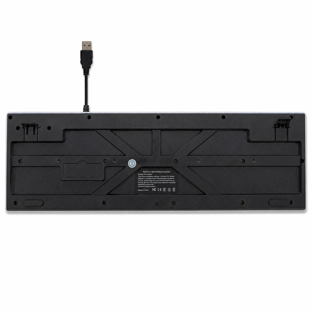 ZORITVEE ZE-960 full-size 104-key USB wired keyboard