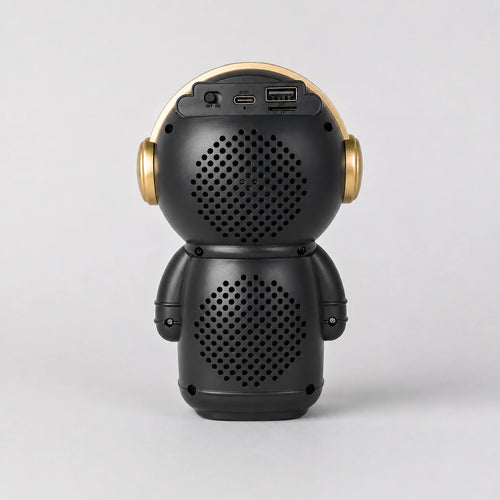 astronaut speaker DC 5V charging port USB port and TF card slot
