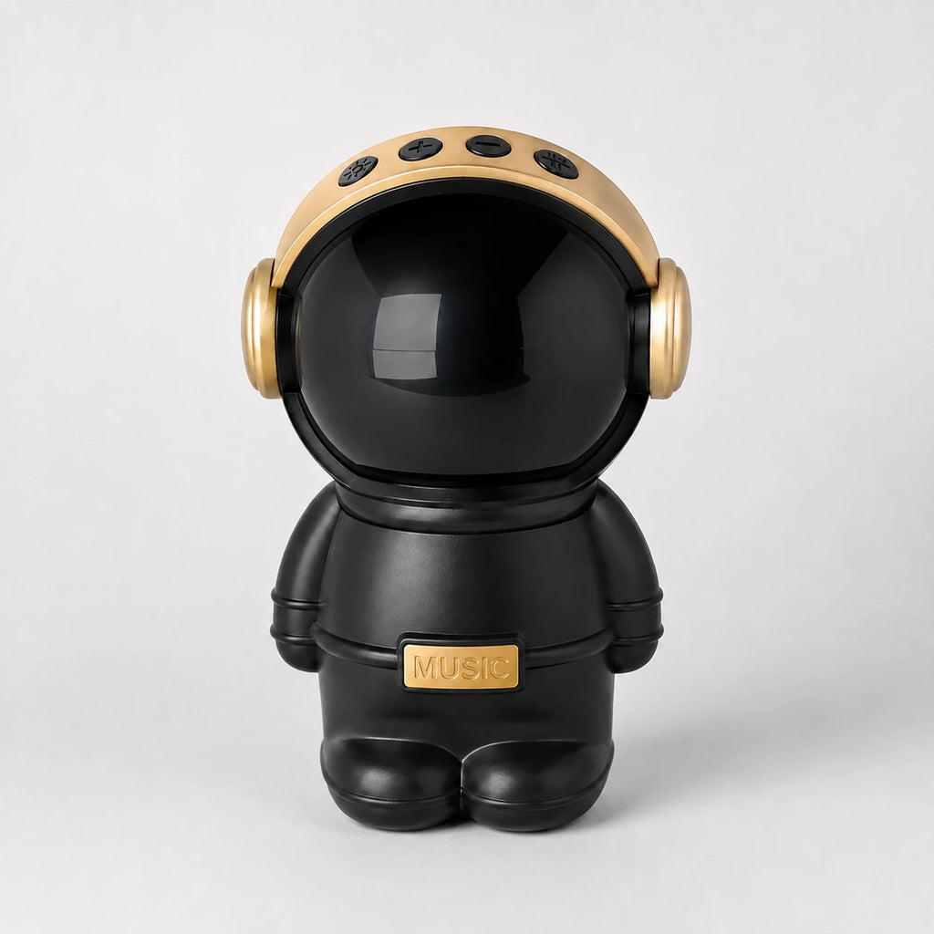 astronaut wireless speaker with RGB lights and 5W output