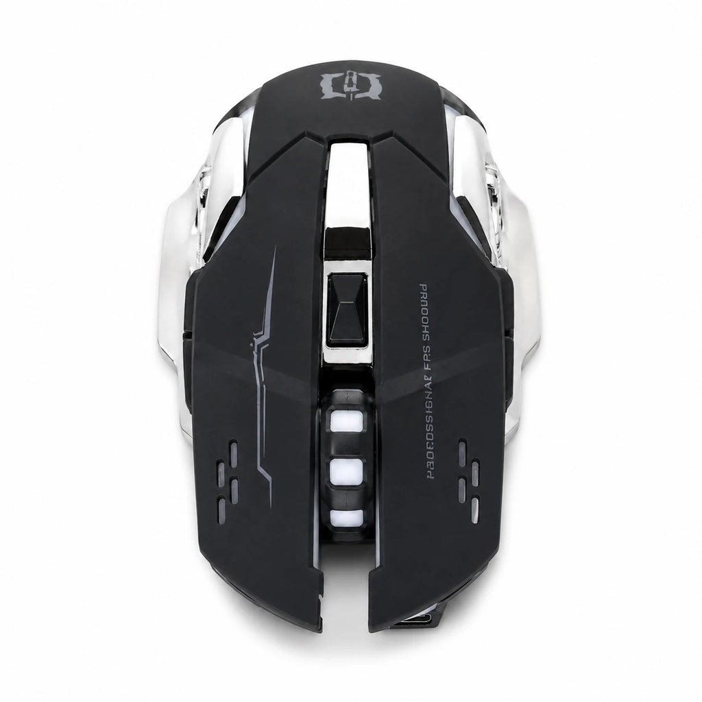 Rechargeable Wireless Gaming Mouse – Bluetooth + 2.4G, 1600 DPI